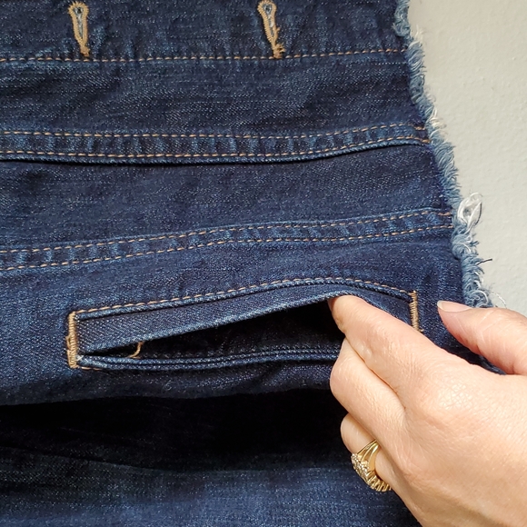 Miss Me Denim Raw Hem Jacket Size M - Picture 3 of 7